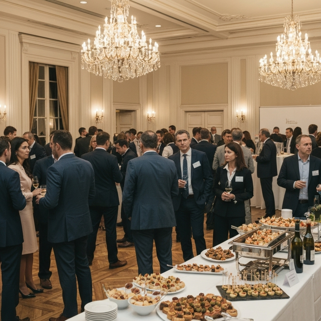 Evento de networking corporativo